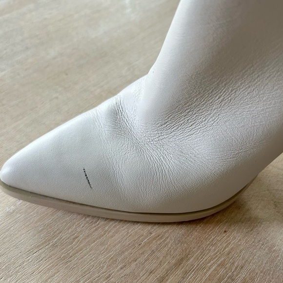 Steven Madden Tish Ankle Boot in Bone Leather - Picture 8 of 10